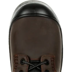 Rocky Men's Worksmart 6" Comp Toe WP Rubber Work Boot - Brown - RKK0310 12 Rocky Men's Worksmart 6" Comp Toe WP Rubber Work Boot - Brown - RKK0310 -Wolverine Sales Shop RKK0310 birdseye