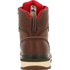 Rocky Men's Rams Horn 6" Waterproof Wedge Work Boot - Brown - RKK0321 -Wolverine Sales Shop RKK0321 4 LARGE b1e385c5 f393 44ac 9dff a6d3d05e29ad