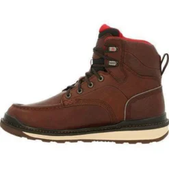 Rocky Men's Rams Horn 6" Waterproof Wedge Work Boot - Brown - RKK0321 -Wolverine Sales Shop RKK0321 5 LARGE 87089281 d7e2 49a5 8720 5f2b0b106b7f