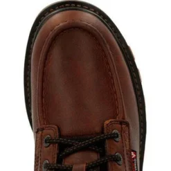 Rocky Men's Rams Horn 6" Waterproof Wedge Work Boot - Brown - RKK0321 -Wolverine Sales Shop RKK0321 6 LARGE 195df640 c261 48ab bafe b94dba81167a