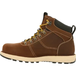 Rocky Men's Legacy 32 Composite Toe WP Work Boot - Brown - RKK0331 -Wolverine Sales Shop RKK0331 instep profile