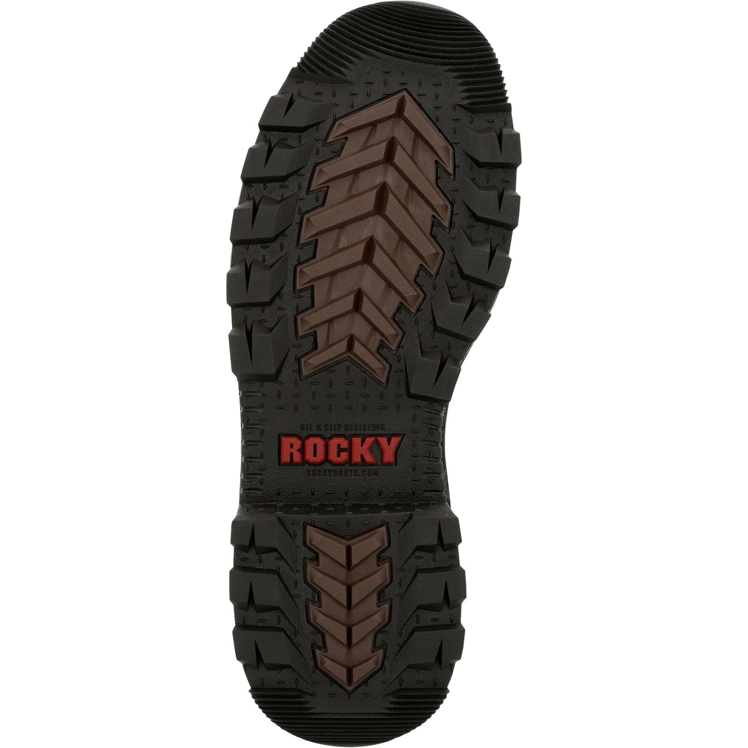 Rocky Men's Rams Horn Lace To Toe 8" Comp Toe WP Work Boot - RKK0352 6 Rocky Men's Rams Horn Lace To Toe 8" Comp Toe WP Work Boot - RKK0352 - Image 6