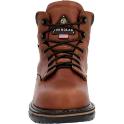 Rocky Men's IronClad 6" WP USA Made Work Boot - Brown - RKK0361 -Wolverine Sales Shop RKK0361 front