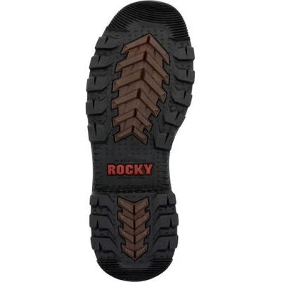 Rocky Men's Rams Horn 10" WP Safety Toe Pull On Work Boot - Brown - RKK0398 7 Rocky Men's Rams Horn 10" WP Safety Toe Pull On Work Boot - Brown - RKK0398 - Image 7