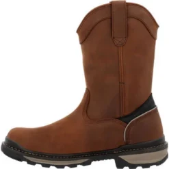 Rocky Men's Rams Horn 10" WP Safety Toe Pull On Work Boot - Brown - RKK0398 9 Rocky Men's Rams Horn 10" WP Safety Toe Pull On Work Boot - Brown - RKK0398 -Wolverine Sales Shop RKK0398 5 LARGE cdf3da92 2676 4b3e b038 0eb49a1192d3