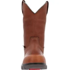 Rocky Men's Worksmart 11" WP Comp Toe Pull On Work Boot -Brown- RKK0402 -Wolverine Sales Shop RKK0402 3 LARGE 88b6fee0 e662 4fc3 a5c7 6fd8dfefebef