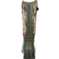 Rocky Men's Sport Pro Rubber 16" WP Side Zip Hunt Boot- Camo - RKS0383 -Wolverine Sales Shop RKS0383 5