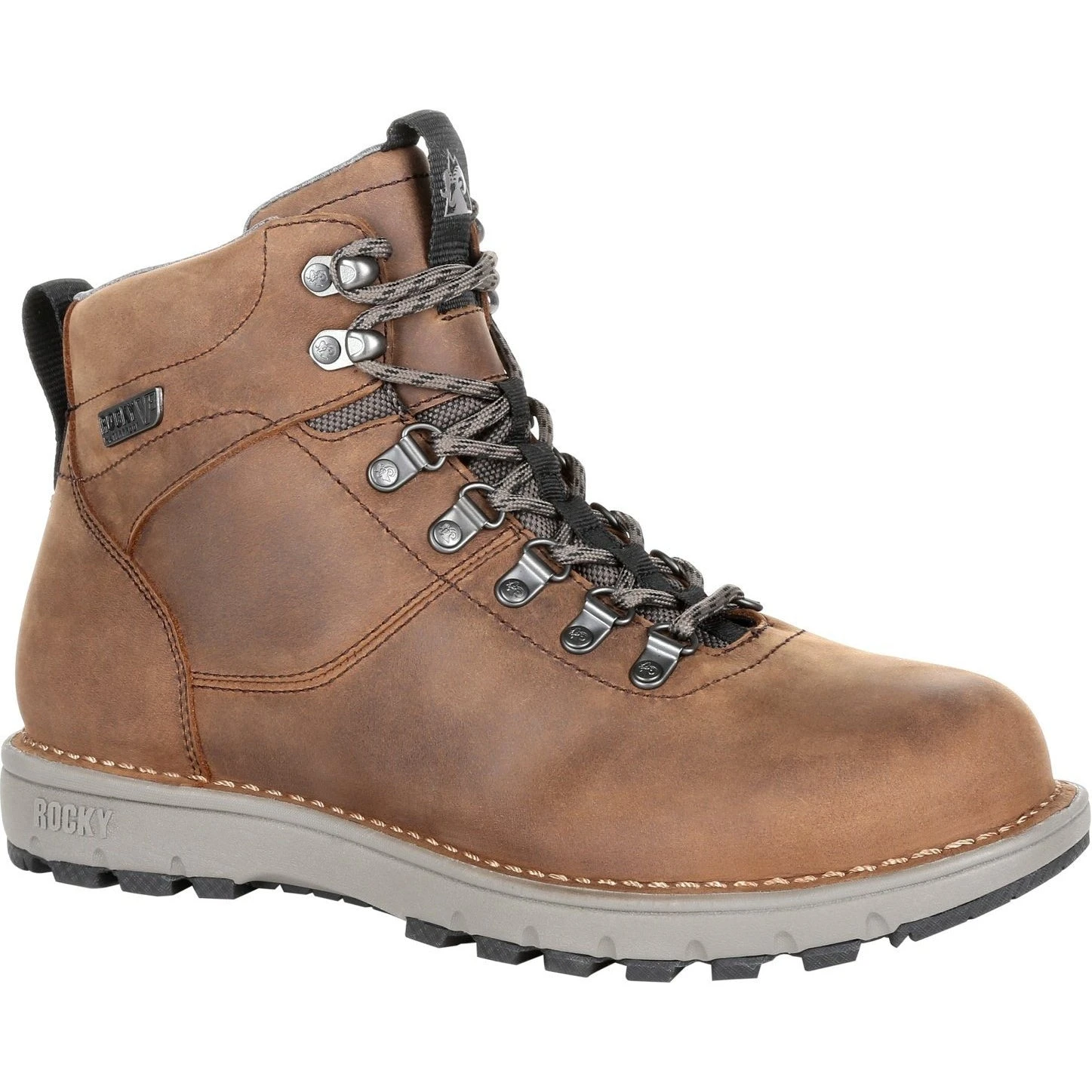Rocky Men's Legacy 32 6" WP Outdoor Hunt Boot - Light Brown - RKS0431 1 Rocky Men's Legacy 32 6" WP Outdoor Hunt Boot - Light Brown - RKS0431