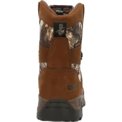 Rocky Men's Red Mountain 8" WP 800G Ins Hunting Boot- Realtree- RKS0547 -Wolverine Sales Shop RKS0547 back