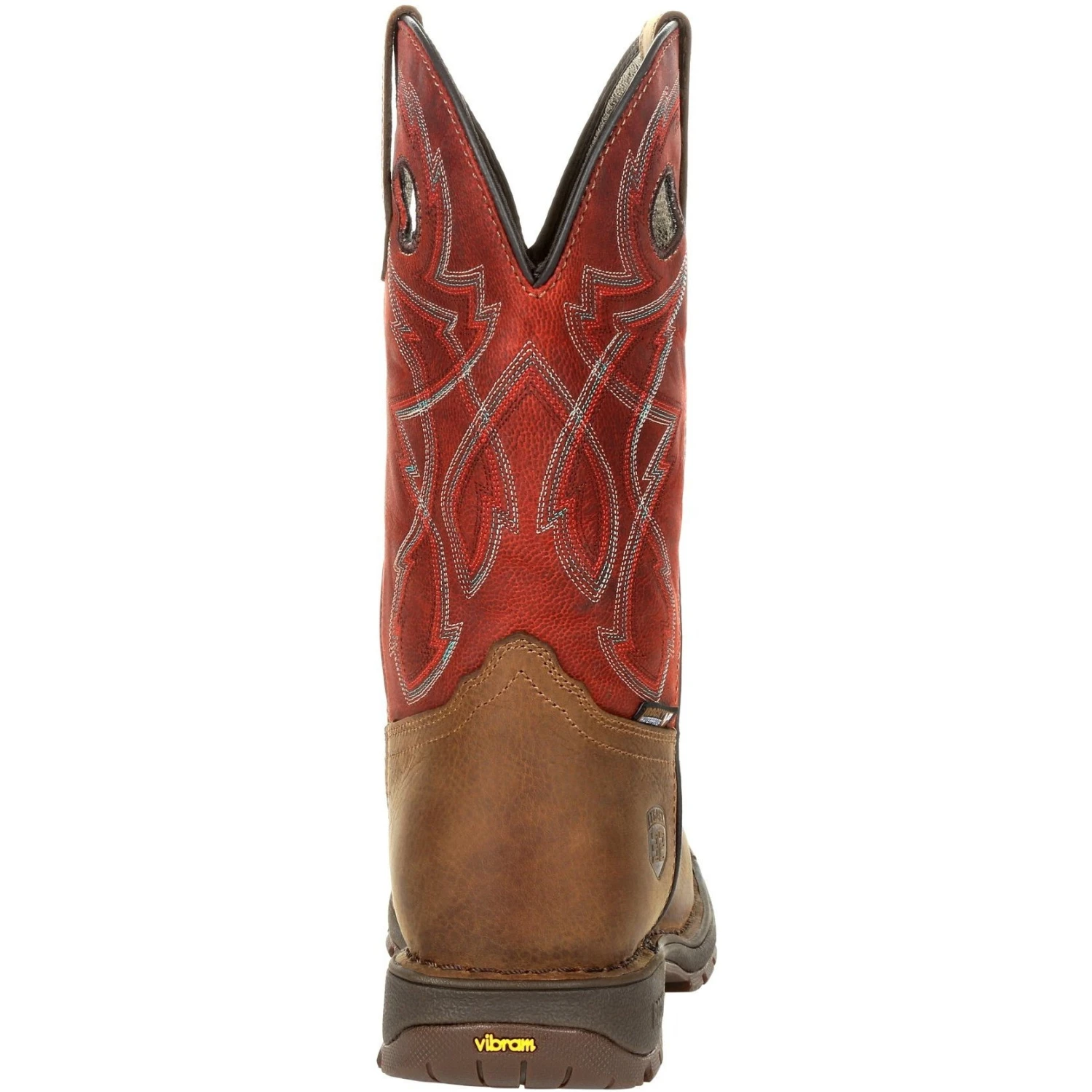 Rocky Men's Legacy 32 11" Sqr Toe WP Western Work Boot- Red - RKW0316 4 Rocky Men's Legacy 32 11" Sqr Toe WP Western Work Boot- Red - RKW0316 - Image 4