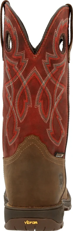 Rocky Men's Legacy 32 10" Steel Toe WP Western Work Boot- Tan- RKW0341 9 Rocky Men's Legacy 32 10" Steel Toe WP Western Work Boot- Tan- RKW0341 -Wolverine Sales Shop RKW0341 back