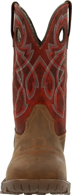 Rocky Men's Legacy 32 10" Steel Toe WP Western Work Boot- Tan- RKW0341 11 Rocky Men's Legacy 32 10" Steel Toe WP Western Work Boot- Tan- RKW0341 -Wolverine Sales Shop RKW0341 front