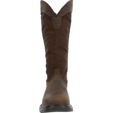 Rocky Men's Original Ride FLX 16" Comp Toe WP Snake Boot- Brown- RKW0347 5 Rocky Men's Original Ride FLX 16" Comp Toe WP Snake Boot- Brown- RKW0347 - Image 5