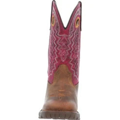 Rocky Women's Legacy 32 11" Square Toe Western Boot - Brown - RKW0357 -Wolverine Sales Shop RKW0357 front