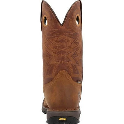 Rocky Men's Legacy 32 Waterproof Western Work Boot -Brown- RKW0380 5 Rocky Men's Legacy 32 Waterproof Western Work Boot -Brown- RKW0380 - Image 5