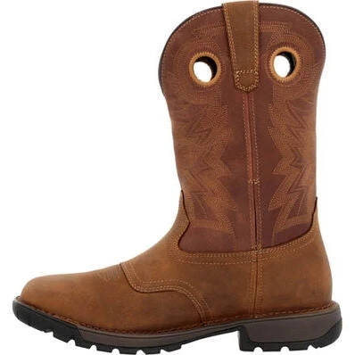 Rocky Men's Legacy 32 Waterproof Western Work Boot -Brown- RKW0380 3 Rocky Men's Legacy 32 Waterproof Western Work Boot -Brown- RKW0380 - Image 3