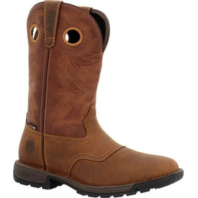 Rocky Men's Legacy 32 Waterproof Western Work Boot -Brown- RKW0380 1 Rocky Men's Legacy 32 Waterproof Western Work Boot -Brown- RKW0380