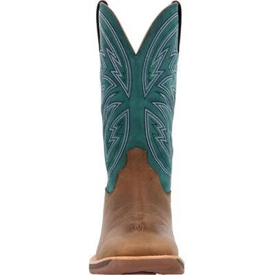 Rocky Men's Tall Oaks 12" ST Slip Resist Western Work Boot -Teal- RKW0406 4 Rocky Men's Tall Oaks 12" ST Slip Resist Western Work Boot -Teal- RKW0406 - Image 4