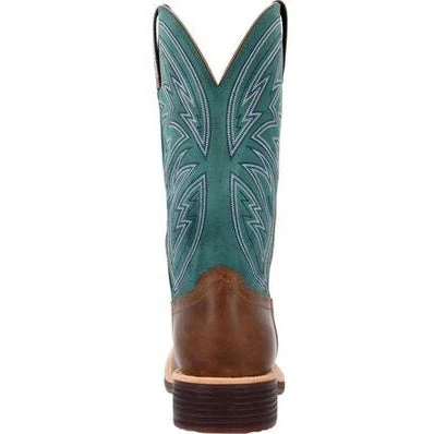 Rocky Men's Tall Oaks 12" ST Slip Resist Western Work Boot -Teal- RKW0406 5 Rocky Men's Tall Oaks 12" ST Slip Resist Western Work Boot -Teal- RKW0406 - Image 5