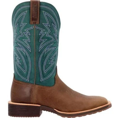 Rocky Men's Tall Oaks 12" ST Slip Resist Western Work Boot -Teal- RKW0406 2 Rocky Men's Tall Oaks 12" ST Slip Resist Western Work Boot -Teal- RKW0406 - Image 2