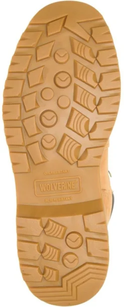 Wolverine Men's 6" Floorhand WP Steel Toe Work Boot - Wheat- W10632 -Wolverine Sales Shop W10632 4