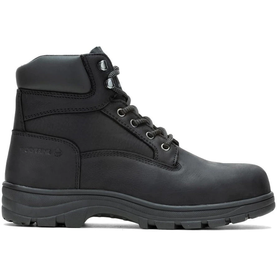 Wolverine Men's Carlsbad Steel Toe Work Boot - Black - W231127 1 Wolverine Men's Carlsbad Steel Toe Work Boot - Black - W231127