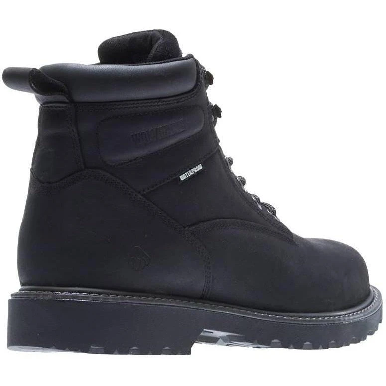 Wolverine Women's Floorhand Steel Toe WP Work Boot - Black - W201153 8 Wolverine Women's Floorhand Steel Toe WP Work Boot - Black - W201153 - Image 8