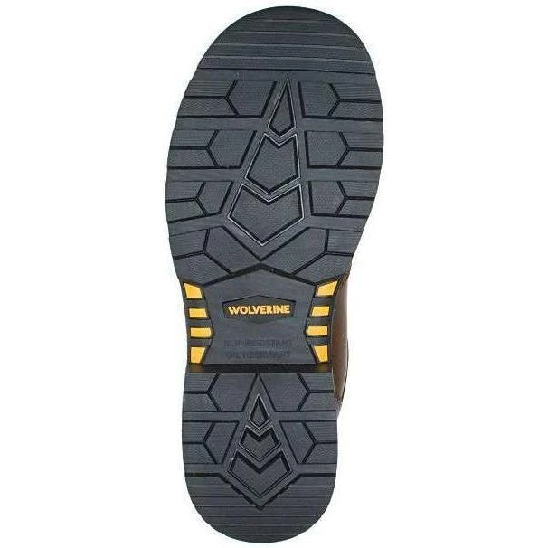 Wolverine Men's Hellcat 8" Soft Toe WP Work Boot - Tobacco - W200065 5 Wolverine Men's Hellcat 8" Soft Toe WP Work Boot - Tobacco - W200065 - Image 5