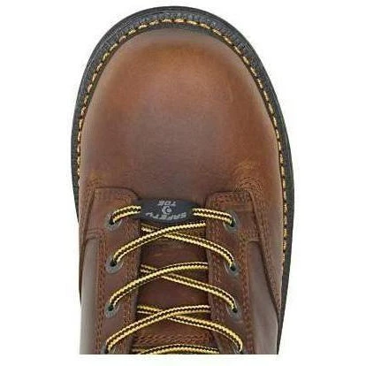 Wolverine Men's Hellcat 8" Soft Toe WP Work Boot - Tobacco - W200065 4 Wolverine Men's Hellcat 8" Soft Toe WP Work Boot - Tobacco - W200065 - Image 4