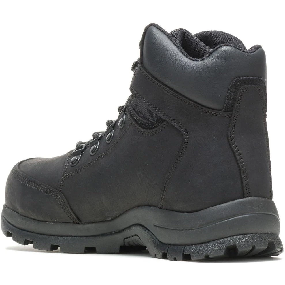 Wolverine Men's Grayson Mid Steel Toe WP Work Boot - Black - W211042 3 Wolverine Men's Grayson Mid Steel Toe WP Work Boot - Black - W211042 - Image 3