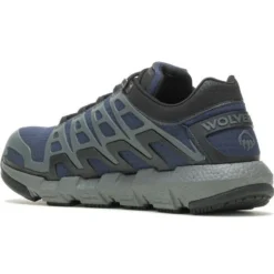 Wolverine Men's Rev Vent Durashocks Safety Toe Work Shoe -Navy- W211176 7 Wolverine Men's Rev Vent Durashocks Safety Toe Work Shoe -Navy- W211176 -Wolverine Sales Shop WBSM W211176 031821 S22 225