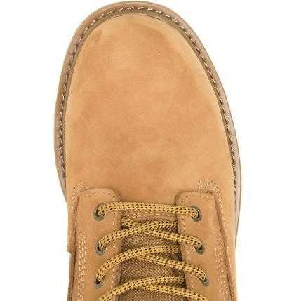 Wolverine Men's Floorhand Insulated 8" WP Soft Toe Work Boot Wheat W220013 4 Wolverine Men's Floorhand Insulated 8" WP Soft Toe Work Boot Wheat W220013 - Image 4