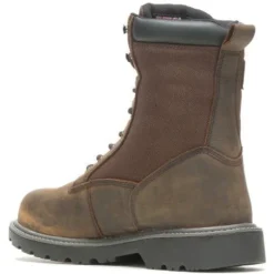Wolverine Men's Floorhand 8" WP Steel Toe Work Boot Dark Brown W221041 -Wolverine Sales Shop WBSM W221041 101821 F22 225 1
