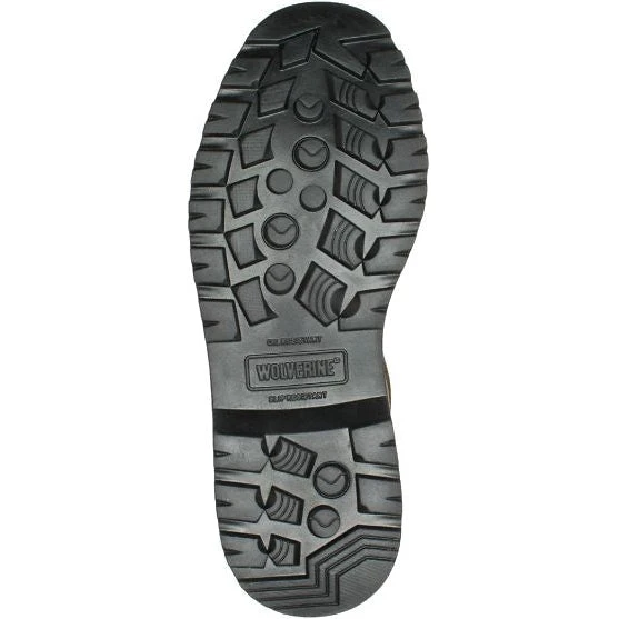 Wolverine Men's Floorhand Steel Toe WP Wellington Work Boot -Brown- W231025 5 Wolverine Men's Floorhand Steel Toe WP Wellington Work Boot -Brown- W231025 - Image 5