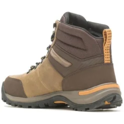 Wolverine Men's Chisel 6" Steel Toe WP Slip Resist Work Boot -Gravel- W231047 -Wolverine Sales Shop WBSM W231047 032322 S23 225