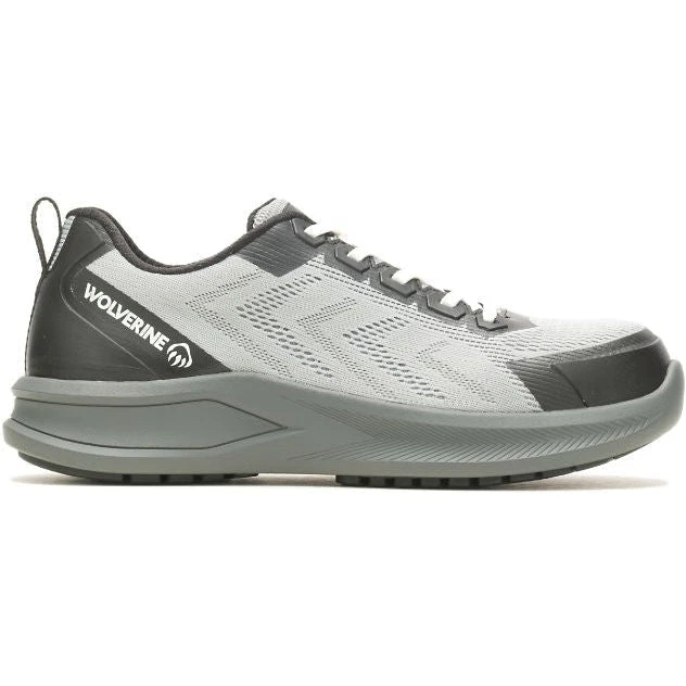 Wolverine Men's Bolt Durashocks Knit Carbonmax Work Shoe -Charcoal- W231078 2 Wolverine Men's Bolt Durashocks Knit Carbonmax Work Shoe -Charcoal- W231078 - Image 2