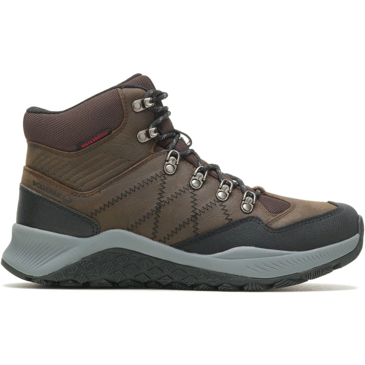 Wolverine Men's Luton Waterproof Hiker Boot - Brown - W880298 2 Wolverine Men's Luton Waterproof Hiker Boot - Brown - W880298 - Image 2