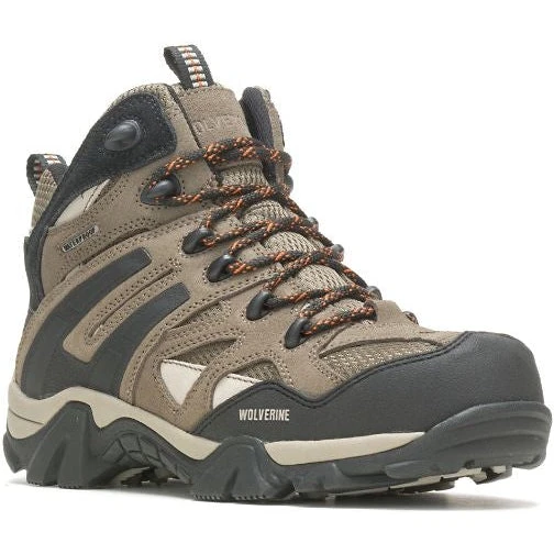 Wolverine Men's Wilderness Waterproof Soft Toe Boot - Stone - W880350 1 Wolverine Men's Wilderness Waterproof Soft Toe Boot - Stone - W880350