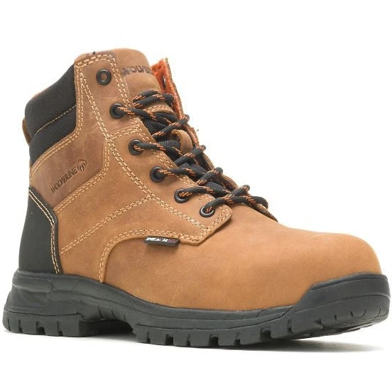 Wolverine Women's Piper 6" WP Comp Toe Work Boot -Brown- W221032 1 Wolverine Women's Piper 6" WP Comp Toe Work Boot -Brown- W221032