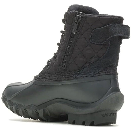 Wolverine Women's Torrent Quilted Duck Boot - Black W880344 3 Wolverine Women's Torrent Quilted Duck Boot - Black W880344 - Image 3