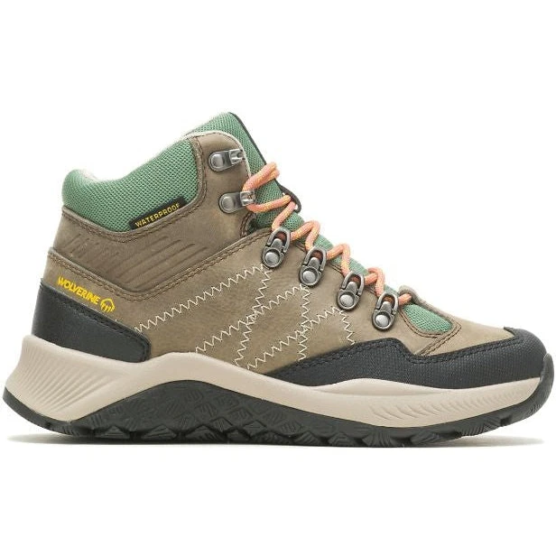 Wolverine Women's Luton Mid WP Outdoor Hiker Boot -Sage- W880385 2 Wolverine Women's Luton Mid WP Outdoor Hiker Boot -Sage- W880385 - Image 2