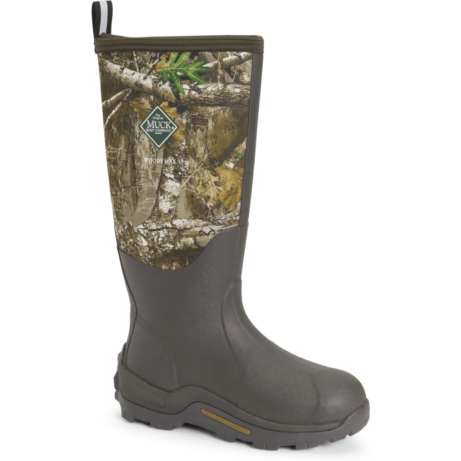 Muck Men's Woody Max WP Rubber Hunt Boot - Brown/Realtree Edge - WDM-RTE 1 Muck Men's Woody Max WP Rubber Hunt Boot - Brown/Realtree Edge - WDM-RTE