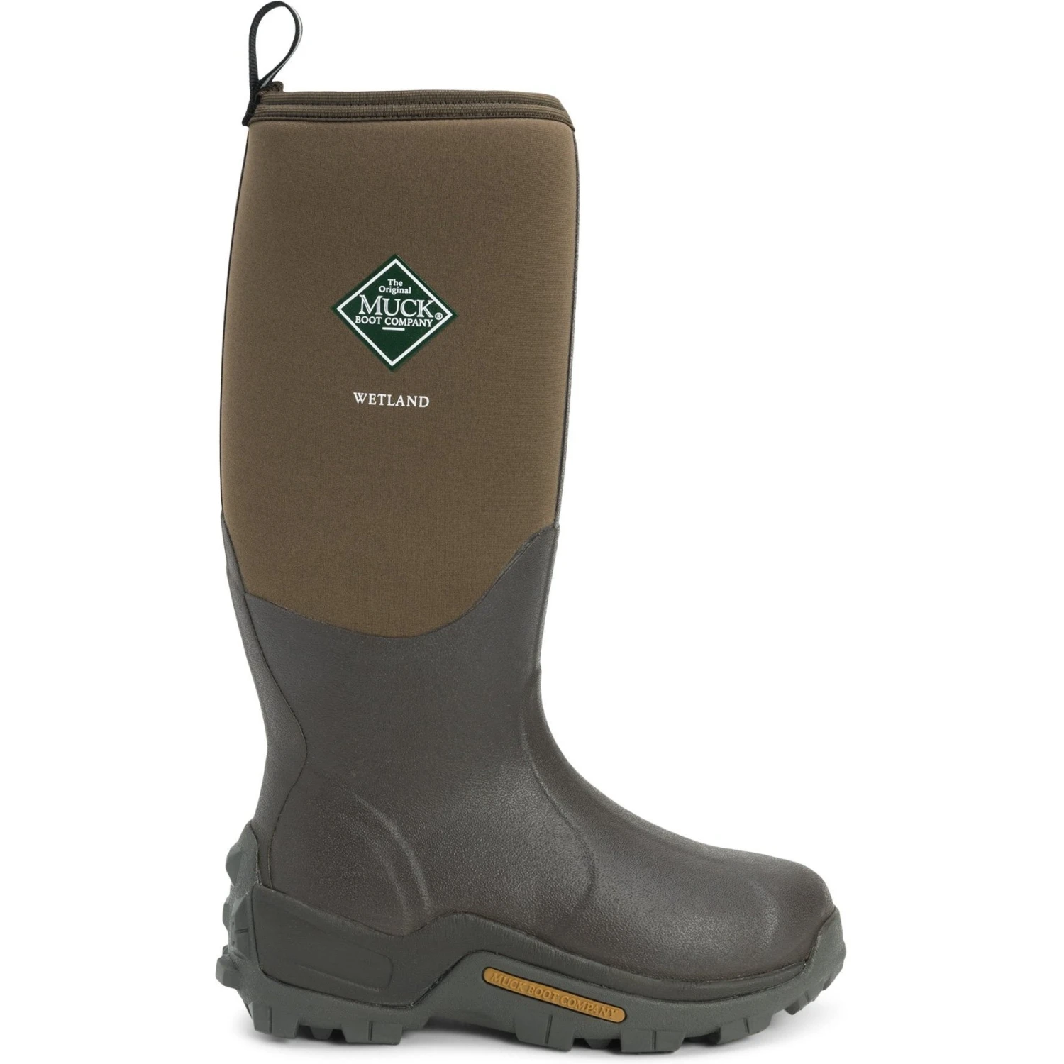 Muck Men's Wetland WP Wellington Rubber Work Boot - Tan/Bark - WET-998K 2 Muck Men's Wetland WP Wellington Rubber Work Boot - Tan/Bark - WET-998K - Image 2