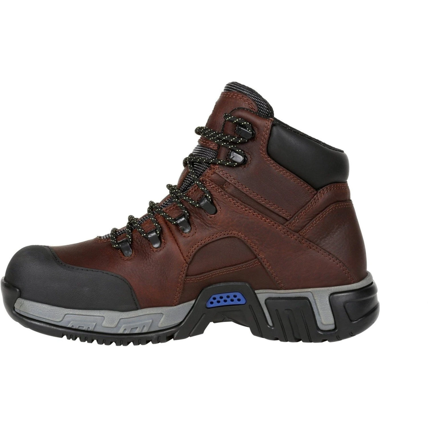 Michelin Men's HydroEdge 6" Steel Toe WP Work Boot - Brown - XHY662 4 Michelin Men's HydroEdge 6" Steel Toe WP Work Boot - Brown - XHY662 - Image 4