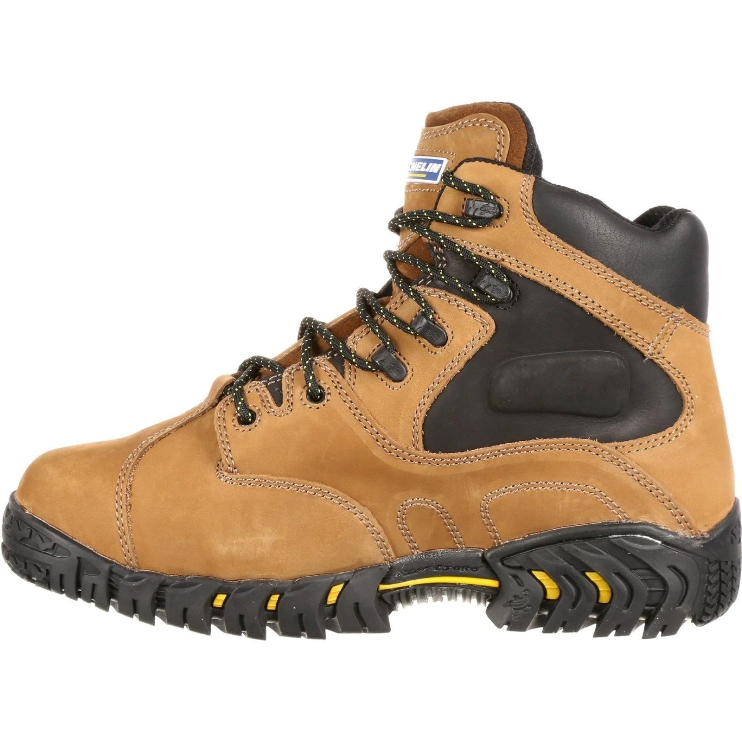 Michelin Men's 6" Steel Toe Internal Metguard Work Boot- Brown- XPX763 4 Michelin Men's 6" Steel Toe Internal Metguard Work Boot- Brown- XPX763 - Image 4