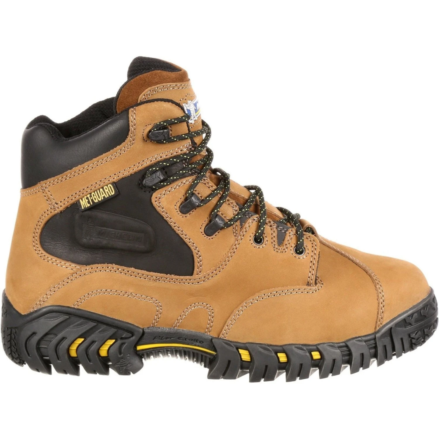Michelin Men's 6" Steel Toe Internal Metguard Work Boot- Brown- XPX763 2 Michelin Men's 6" Steel Toe Internal Metguard Work Boot- Brown- XPX763 - Image 2