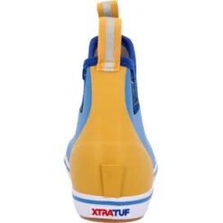 Xtratuf Women's Salmon Sisters 6" WP Ankle Deck Boot - Blue - XWAB2SS -Wolverine Sales Shop XWAB2SS 4 LARGE 5159237a be5b 4661 b745 78c087c79e14