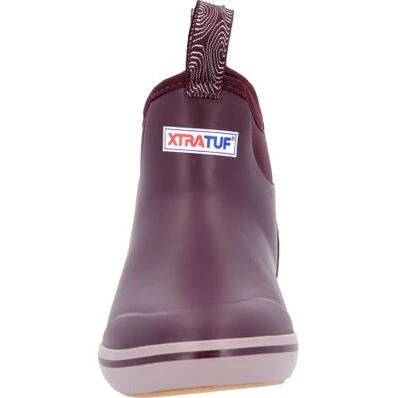 Xtratuf Women's Trolling Pack 6" WP Ankle Deck Boot -Purple- XWAB5TP 4 Xtratuf Women's Trolling Pack 6" WP Ankle Deck Boot -Purple- XWAB5TP - Image 4