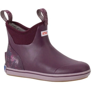 Xtratuf Women's Trolling Pack 6" WP Ankle Deck Boot -Purple- XWAB5TP 1 Xtratuf Women's Trolling Pack 6" WP Ankle Deck Boot -Purple- XWAB5TP