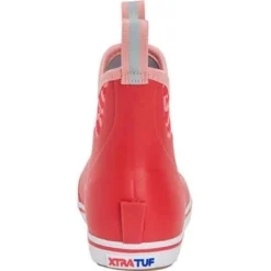 Xtratuf Women's Salmon Sisters 6" WP Ankle Deck Boot -Red- XWAB6KS -Wolverine Sales Shop XWAB6KS 4 LARGE e657c45b 9393 4456 971d de48a031736a